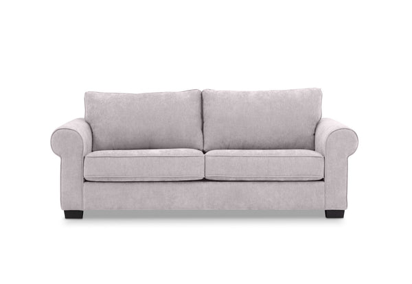 ALLI FABRIC 3.5 SEATER SOFA BED LIGHT GREY