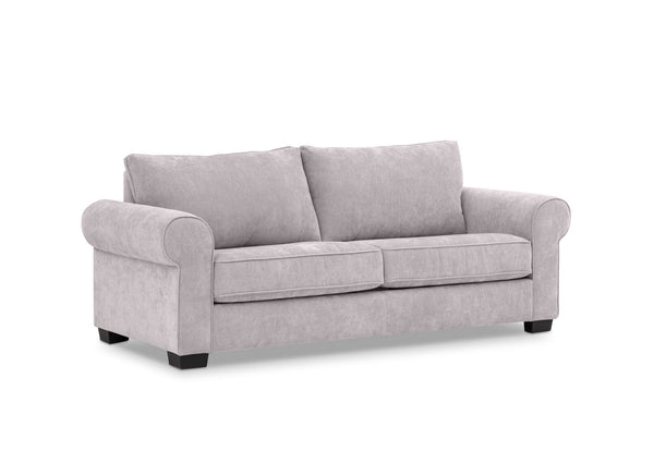 ALLI FABRIC 3.5 SEATER SOFA BED LIGHT GREY