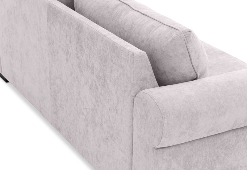 ALLI FABRIC 3.5 SEATER SOFA BED LIGHT GREY