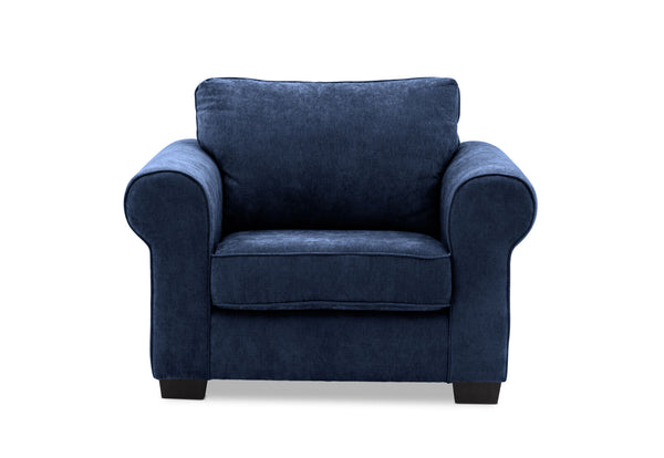 ALLI FABRIC ACCENT CHAIR NAVY
