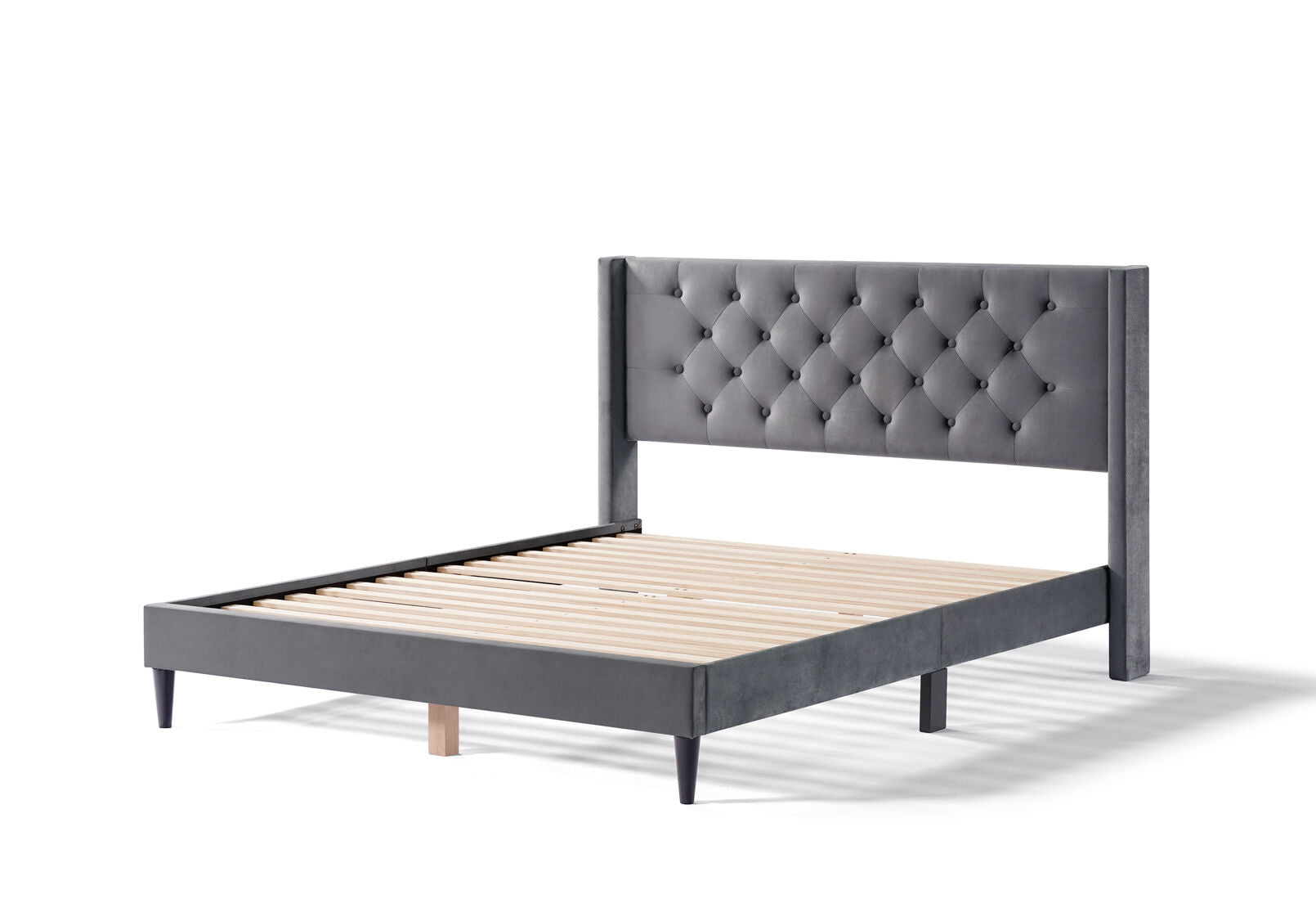 WAKEFIELD QUEEN BED GREY