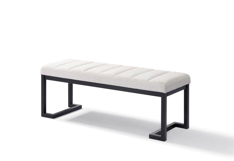 WALLACE BENCH WHITE