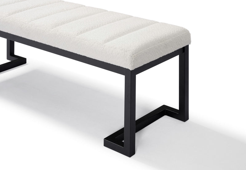 WALLACE BENCH WHITE