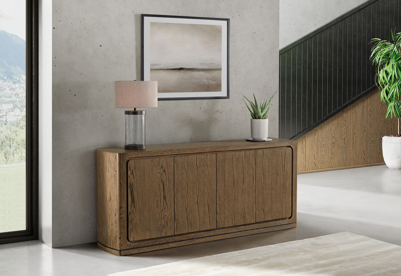 REINE BUFFET WALNUT