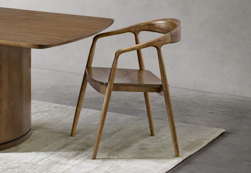 REINE DINING CHAIR 	WALNUT