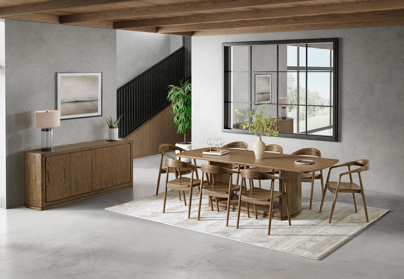 REINE 2400 DINING TABLE WALNUT