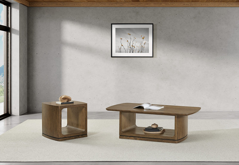 REINE LAMP TABLE WALNUT