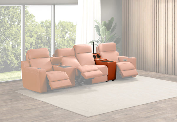 RYKER CINEMA CONSOLE MID TAN