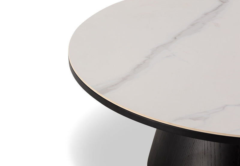 THANOS COFFEE TABLE 	BLACK/MARBLE