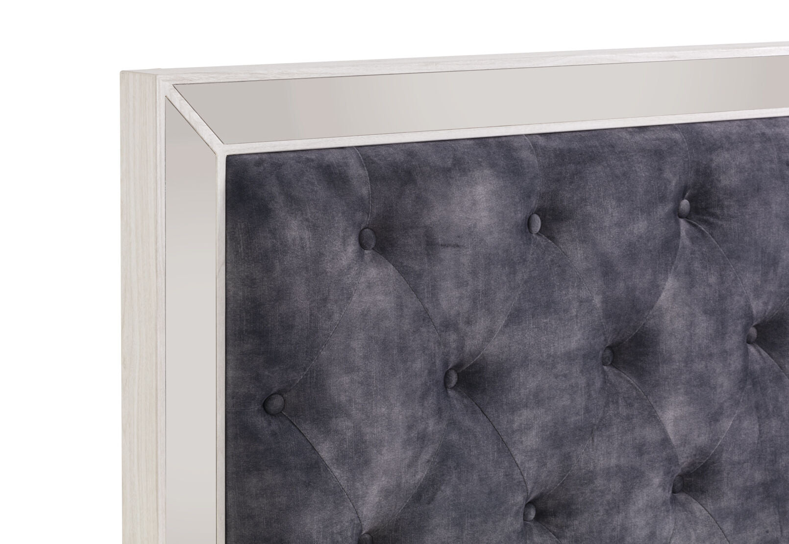 ISMENE QUEEN BED WHITE