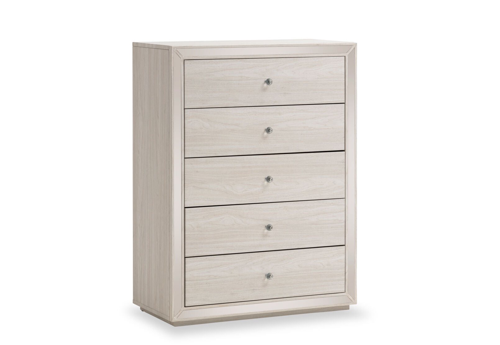 ISMENE 5 DRAWER TALL CHEST WHITE