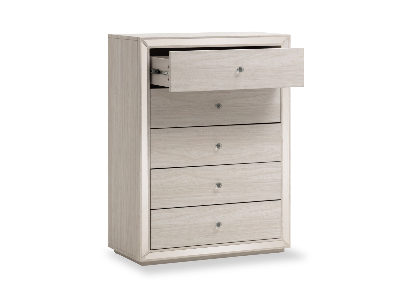 ISMENE 5 DRAWER TALL CHEST WHITE
