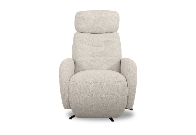 RAITT FABRIC SWIVEL MANUAL RECLINER SAND