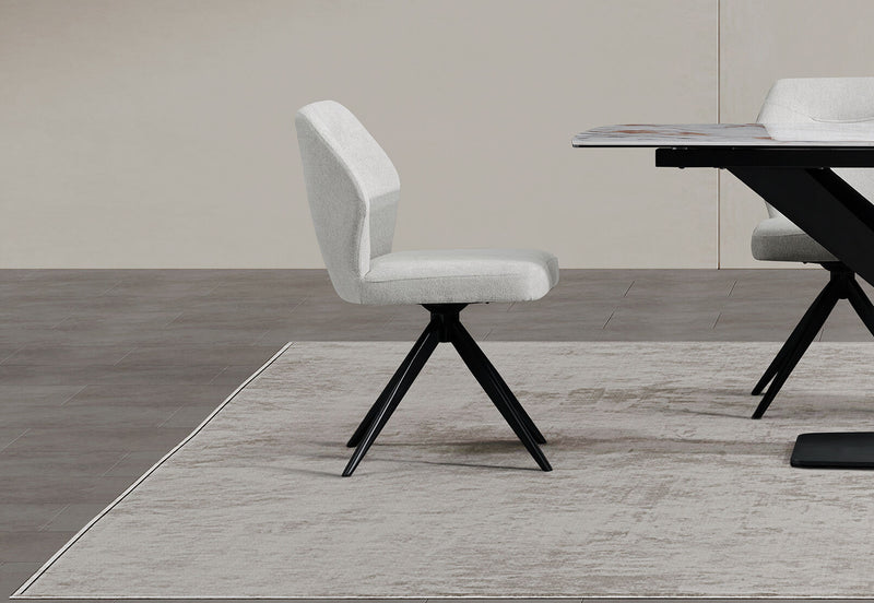 ALDRIC DINING CHAIR 	GREY