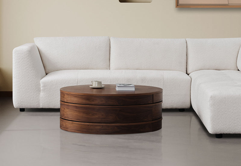 CIRCE COFFEE TABLE 	WALNUT