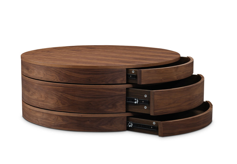 CIRCE COFFEE TABLE 	WALNUT