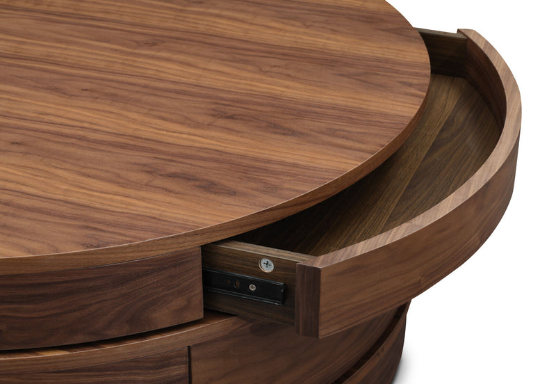 CIRCE COFFEE TABLE 	WALNUT