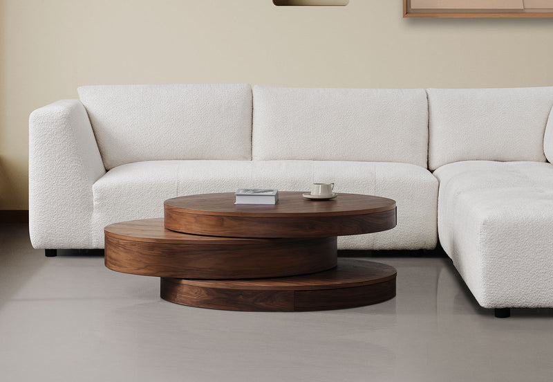 CIRCE COFFEE TABLE 	WALNUT