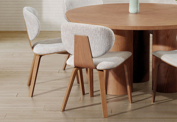 WYNYARD DINING CHAIR 	GREY