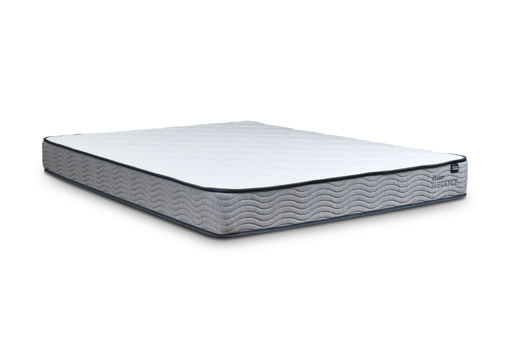 DREAM ELEGANCE 1000 SERENE QUEEN MATTRESS WHITE/GREY