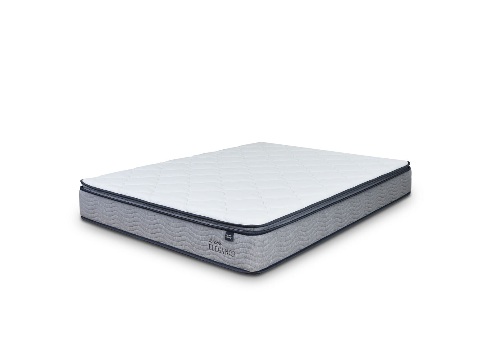 DREAM ELEGANCE 2500 SERENE KING MATTRESS WHITE/GREY