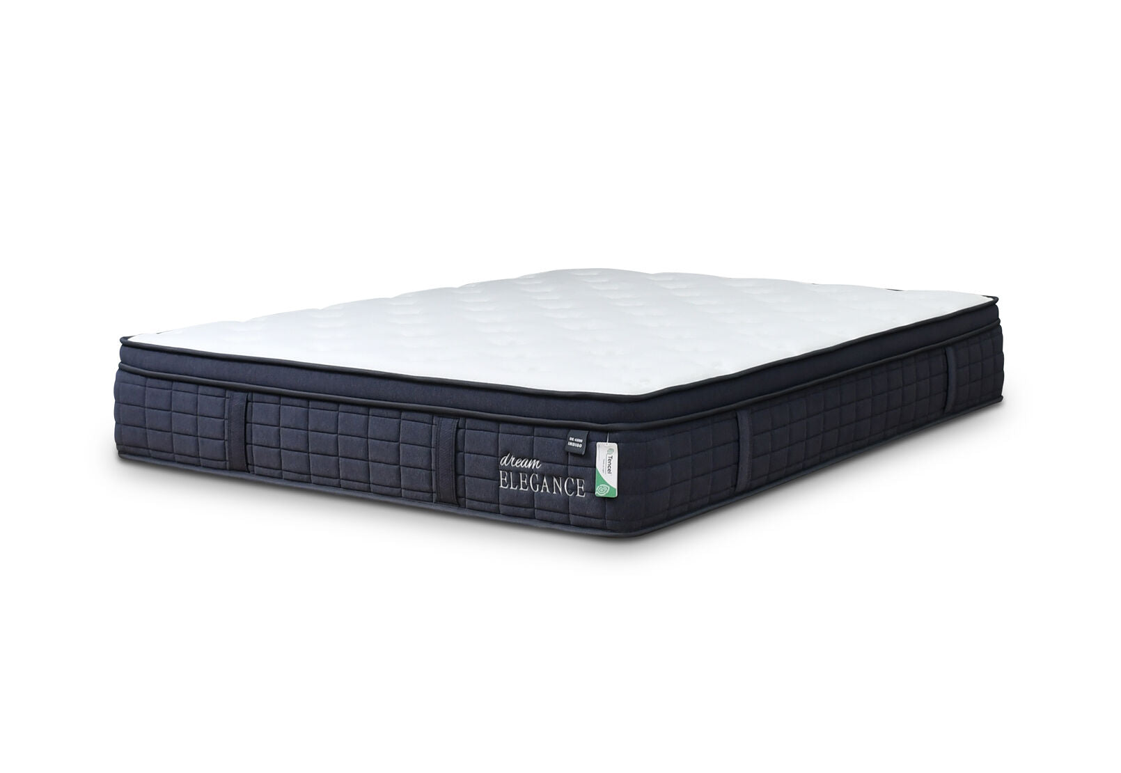 DREAM ELEGANCE 4500 INDIGO KING MATTRESS WHITE/BLUE