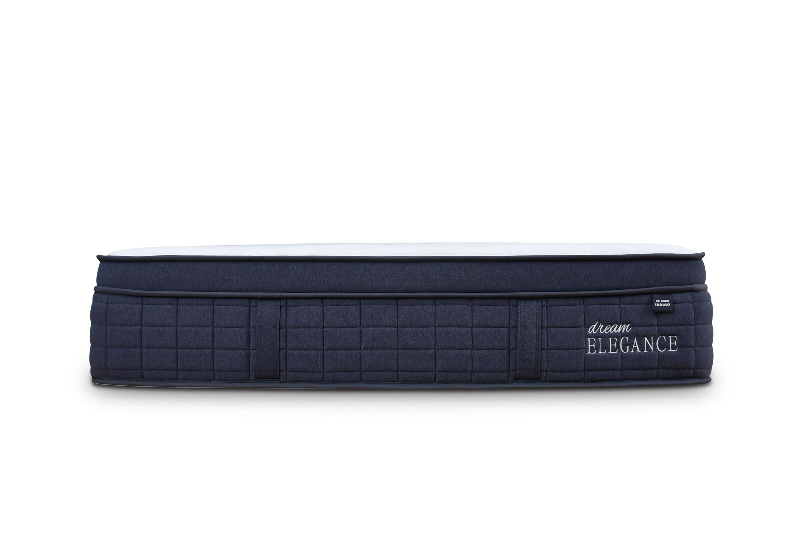 DREAM ELEGANCE 6000 INDIGO QUEEN MATTRESS WHITE/BLUE