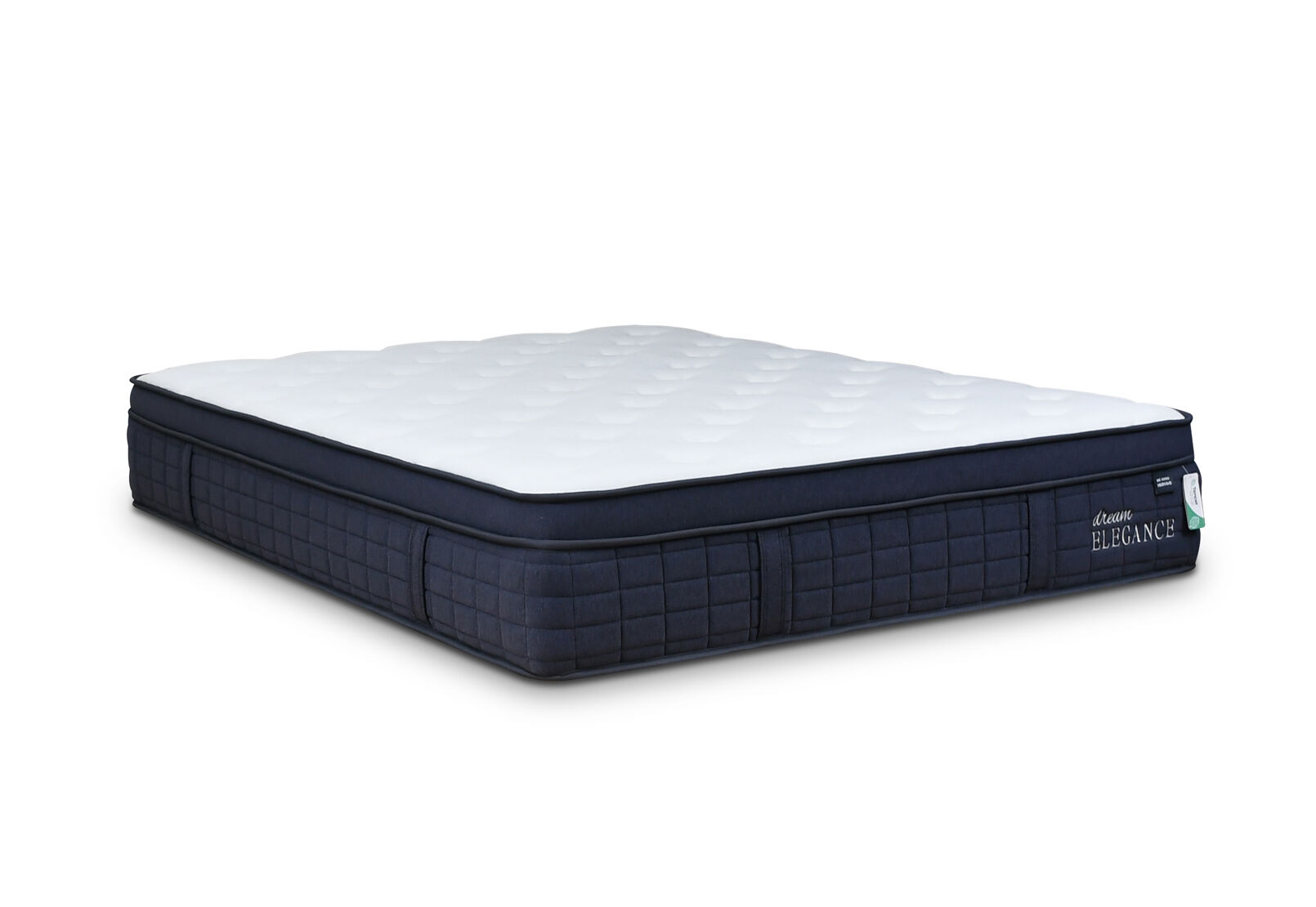 DREAM ELEGANCE 6000 INDIGO QUEEN MATTRESS WHITE/BLUE