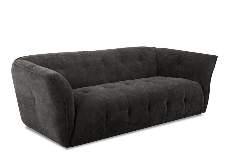 SINEAD FABRIC 2 SEATER SOFA CHARCOAL