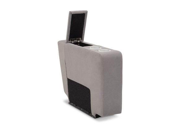 ALCINA FABRIC CONSOLE LIGHT GREY