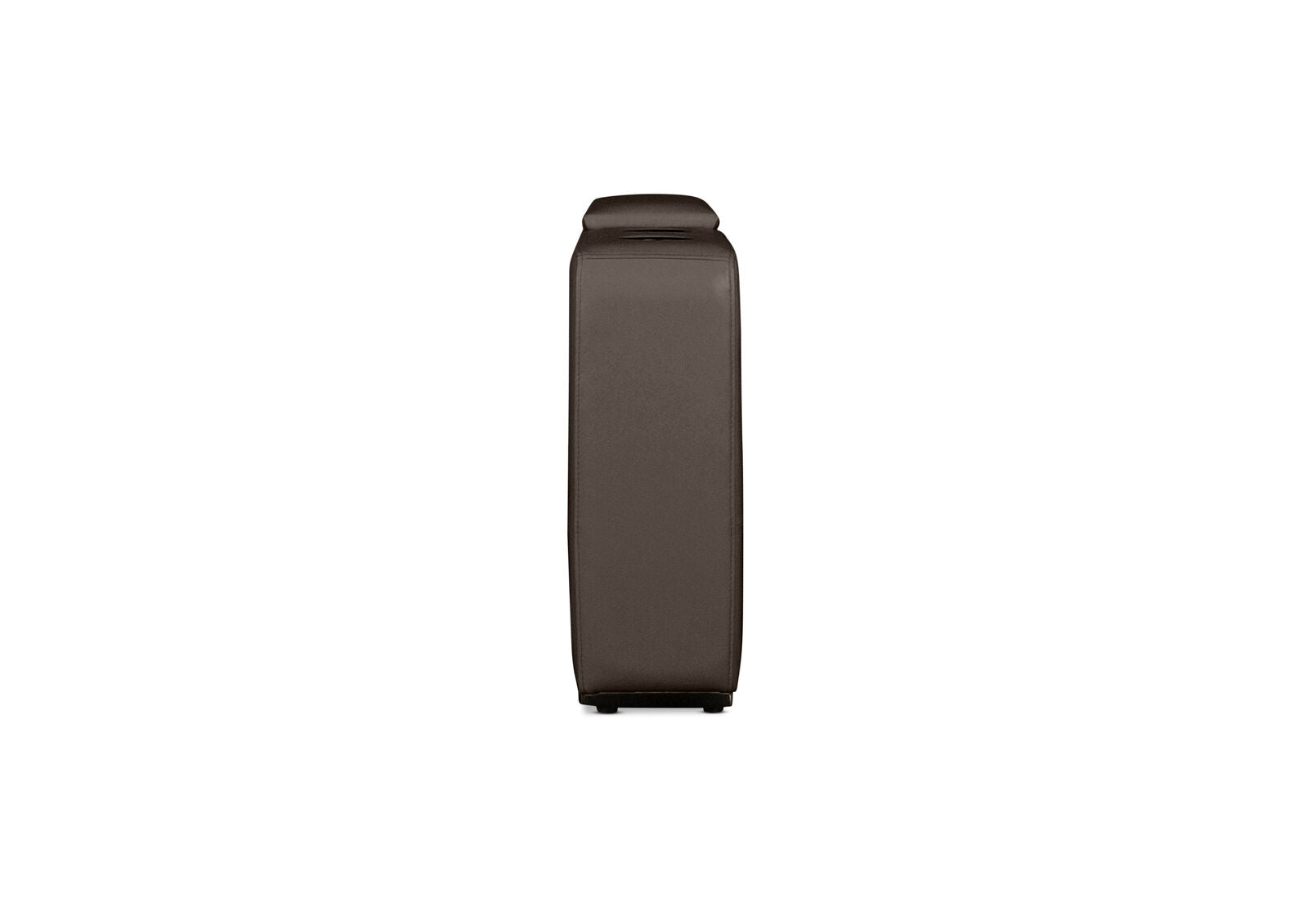 ALCINA LEATHER CONSOLE CHOCOLATE