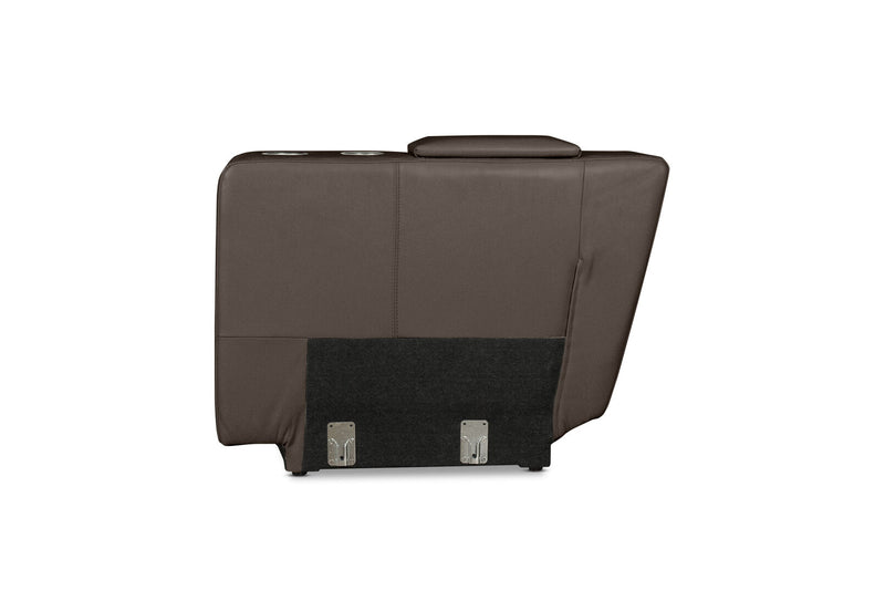 ALCINA LEATHER CONSOLE CHOCOLATE