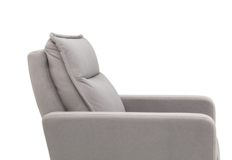 ALCINA FABRIC ELECTRIC RECLINER LIGHT GREY