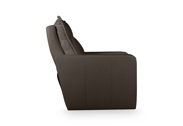 ALCINA LEATHER ELECTRIC RECLINER CHOCOLATE