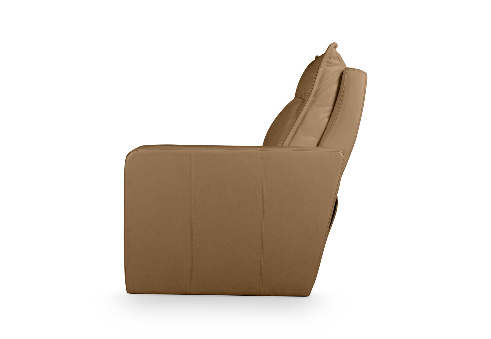 ALCINA LEATHER RHF ELECTRIC RECLINER ARM CHAIR MOCHA