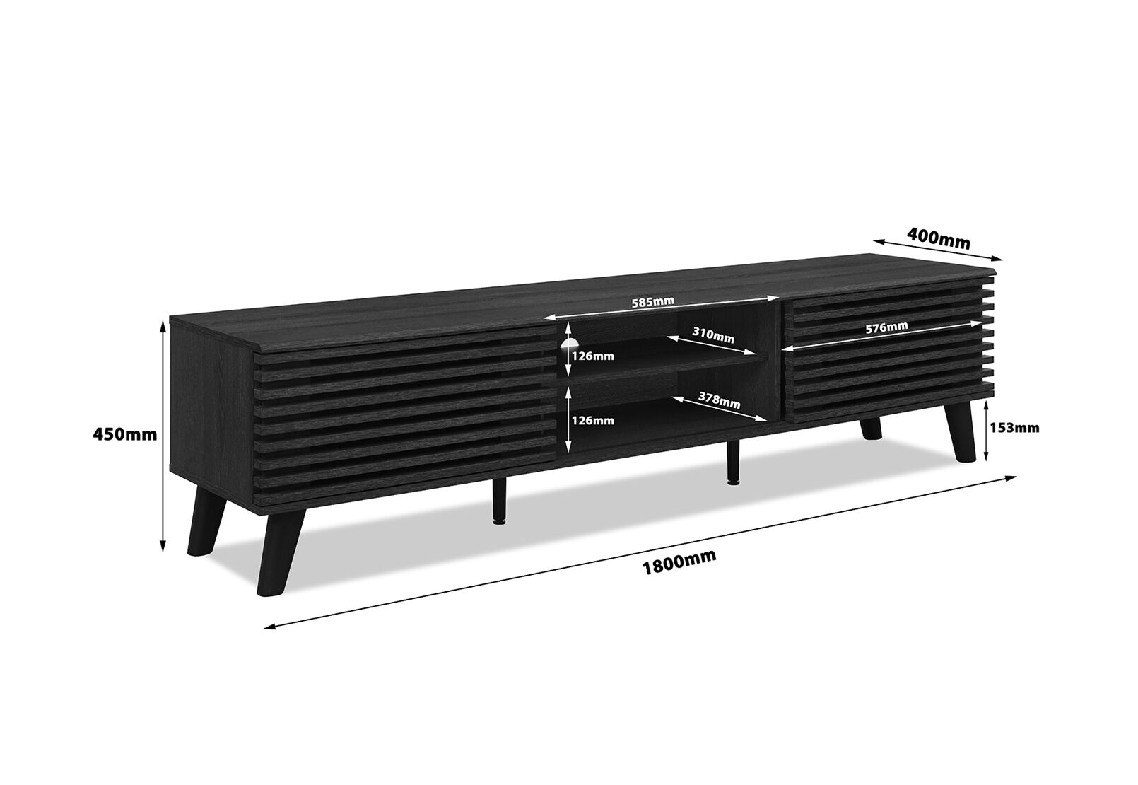 POPE ENTERTAINMENT UNIT BLACK