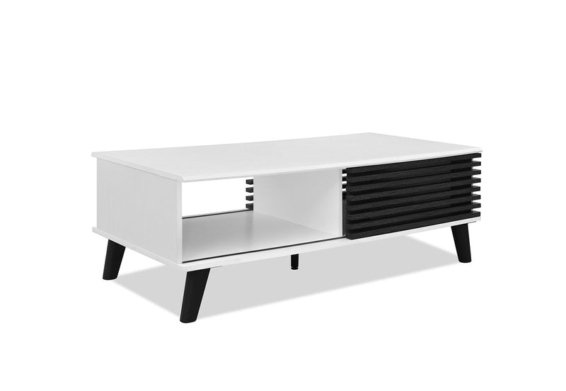 POPE COFFEE TABLE 	BLACK/WHITE