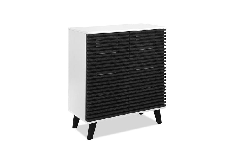 POPE 2 DOOR SMALL BUFFET BLACK/WHITE