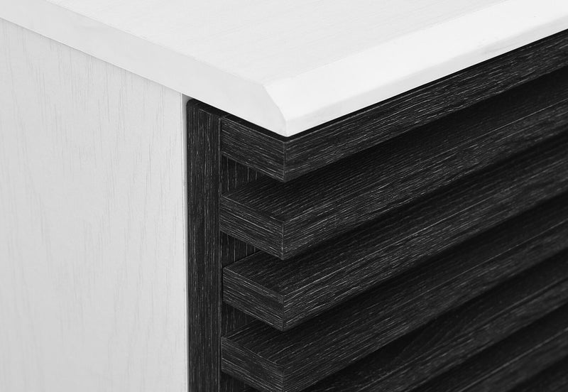 POPE 2 DOOR SMALL BUFFET BLACK/WHITE