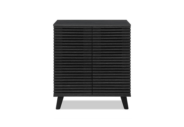 POPE 2 DOOR SMALL BUFFET BLACK