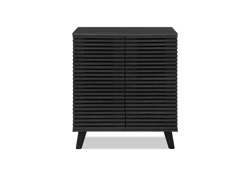POPE 2 DOOR SMALL BUFFET BLACK