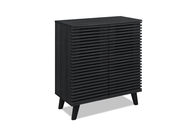 POPE 2 DOOR SMALL BUFFET BLACK