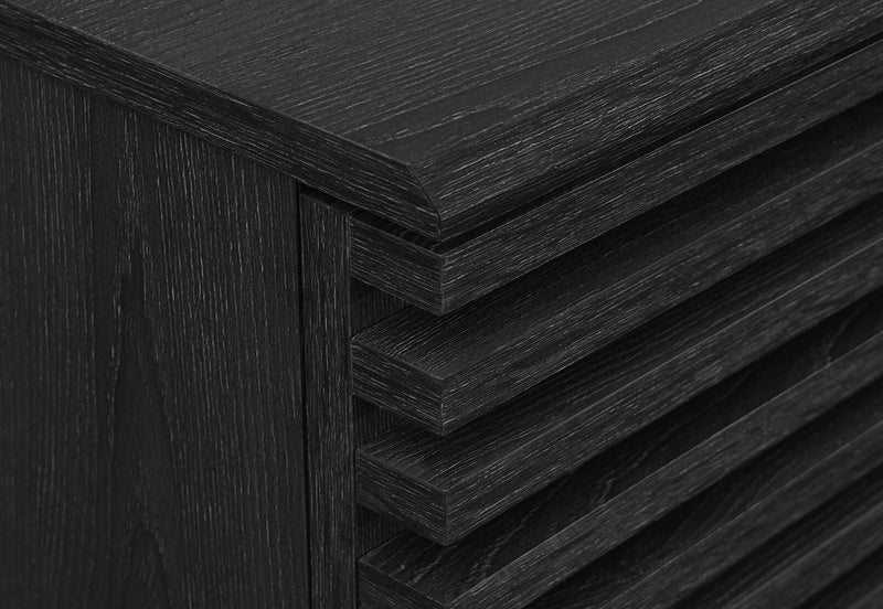 POPE 2 DOOR SMALL BUFFET BLACK