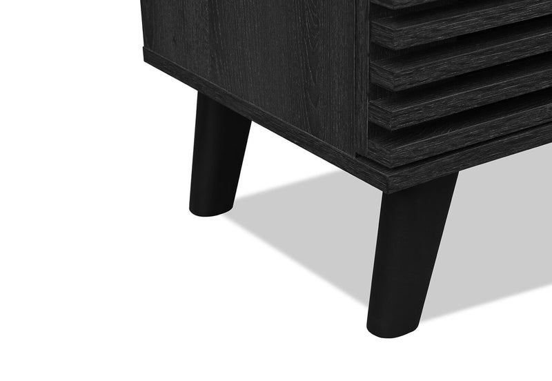 POPE 2 DOOR SMALL BUFFET BLACK