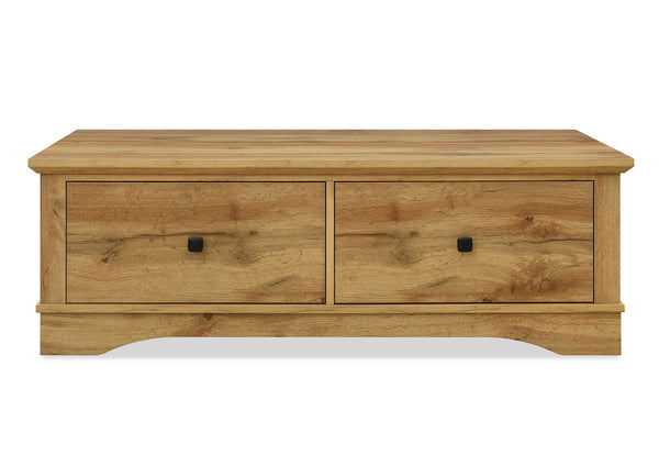 O'BRIEN 2 DRAWER COFFEE TABLE 	OAK