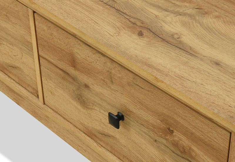 O'BRIEN 2 DRAWER COFFEE TABLE 	OAK