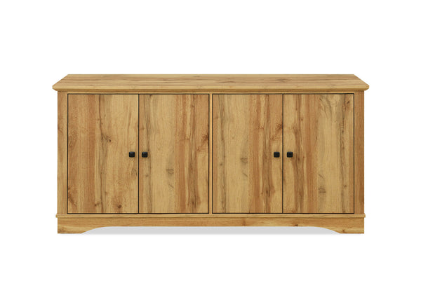 O'BRIEN 4 DOOR BUFFET OAK
