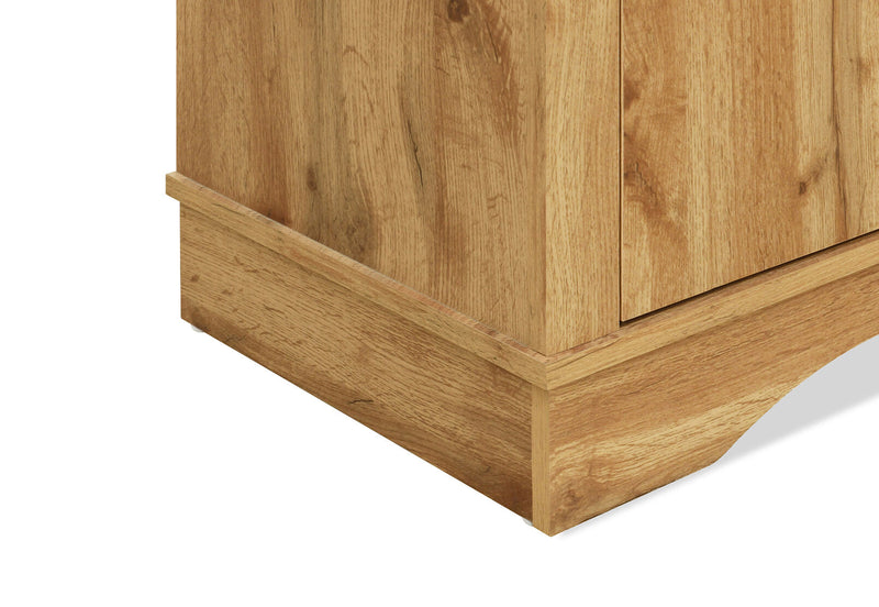 O'BRIEN 4 DOOR BUFFET OAK