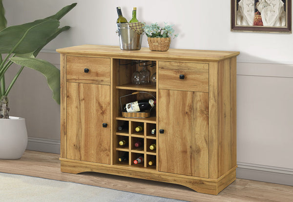 O'BRIEN WINE CABINET OAK