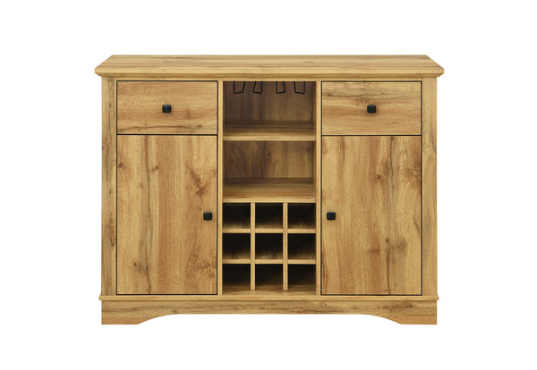 O'BRIEN WINE CABINET OAK